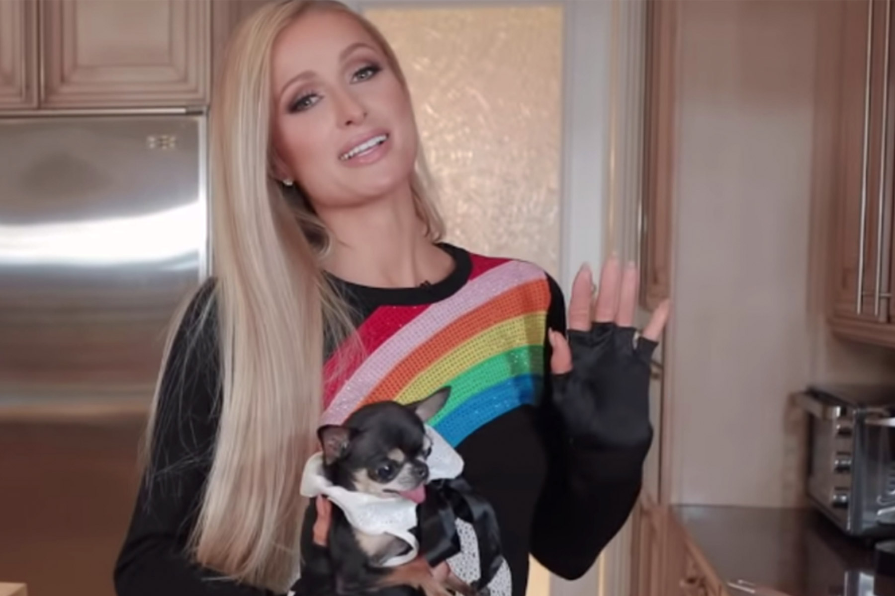 Paris Hilton Reveals Her New Teacup Puppy's Royal Name